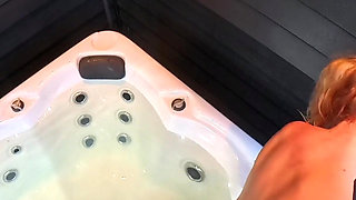 Pool Party Escalates with Two Horny Teen Pussies!