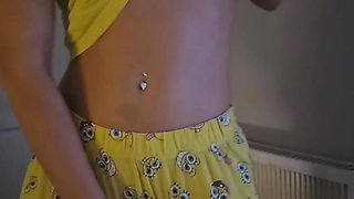 Stripping From My Spongebob Pjs