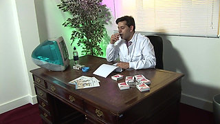 Getting her addicted to cum instead of nicotine: Experimental treatment
