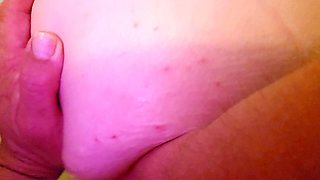 Jerking My Cock in Her Pussy