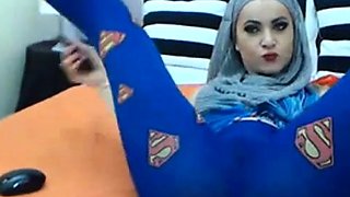 Superman Spandex Leggings - Turkish Webcam Show
