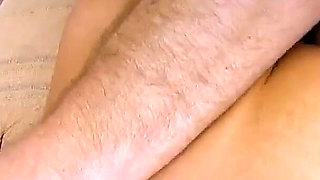 Curvy Latina teen Karmen with hairy pussy ass fucked by step dad