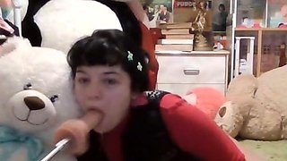 Close up BJ cumshot