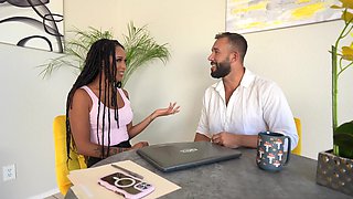 Will Pounder fucked Cali Sweets hard in missionary