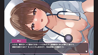 Hentai Game - Naughty Nurse Riding the Dick - Sakusei Shinsatsu