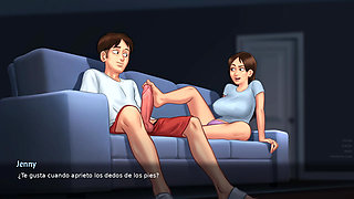 STEPSISTER WHORE WANTING TO GET INTO MISCHIEF - summertime saga