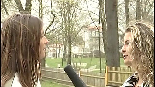 Small titted brunette is showing her sexy body at casting
