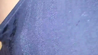 Slut Gets Fucked and Cums in Her Panties Before Going to Work