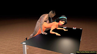 Jasmine Doggy Position Adventure with Partner