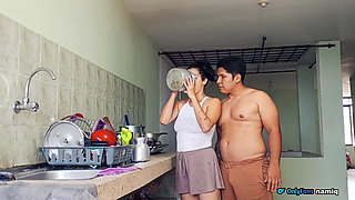 I Fuck My Stepsister in the Kitchen While She Makes Food