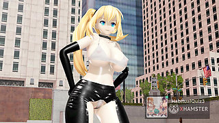 mmd r18 Onegai Darling  sex public champion fuck the queen in the ass creampie anal sex 3d hentai blowjob erotic