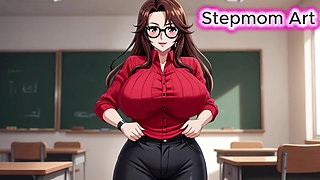 JOI Stepmom Sexy Teacher Fingers - Come with me 100% You'll cum - Dirty Talk