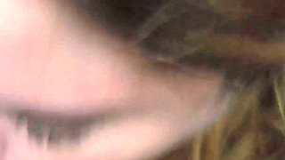 Flashing Big Tits and Sucking Cock