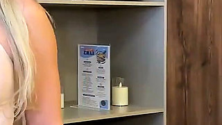Hot Busty MILF Doesn't Hold Back and Offers Herself to Big Cock Plumber - Monique Fuentes