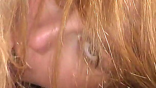 Hairy blowjob with 3 stunning girls