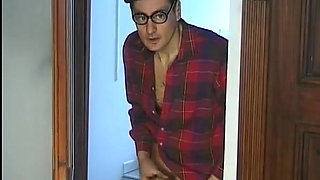 Cum Eating German Babe Banged in a Gang Bang Session