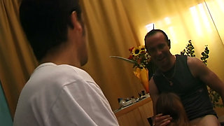 She Suck a Big Hard Dick of His Stepfather