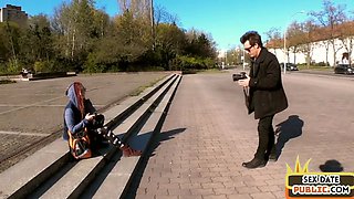 Real public pickup with pierced slut getting ravaged