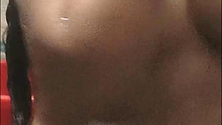 Desi bhabhi house wife taking shower rubbing boobs and pussy