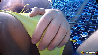 Johntronx - Sensational Pool Fuck with a Sensational Amateur Asian Girl