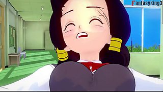 Android 18 Seduces Gohan at University - Dragon Ball Zex Series