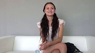 Zuzana A Cute Czech Real Amateur Excited For Her Casting