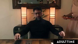 Submissive Wife Siri Dahl & Best Friend Ana Foxxx Threesome - Face Fuck & Deep Throat Rough Sex