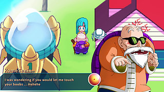 Kame Paradise Multiversex 2 - Roshi Fucking Maron Krillin's Bride