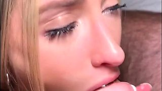 HOT FUCK FOR ASEXY TEEN BLONDE IN RED LINGERIE - Blonde