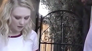 Cuck Watches BBC Gangbang Stretch His 18yo Girlfriend’s Pussy