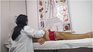 Nurse Has Her First Patient With An Erect Penis!