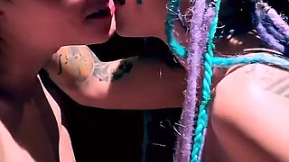Shy Sub Mila First Time Eating Pussy: Real Girl-girl Oral with Edgesofreality