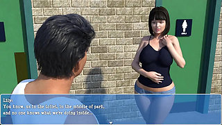 Lily of the valley: housewife and a stranger, blowjob in a glory hole ep 34