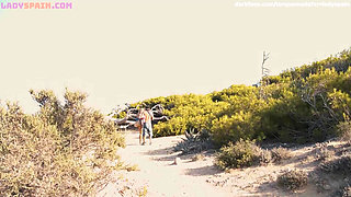 Brianna and Marco Banderas Fuck on the Beach in Full View of Many Onlookers, Letting Several of Them Join in