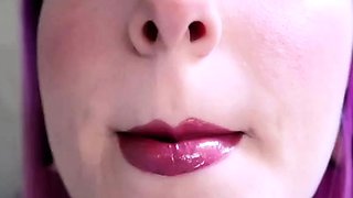 Stroke For My Smoking Glossy Lips