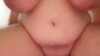 Dildo Riding and Tit Clapping