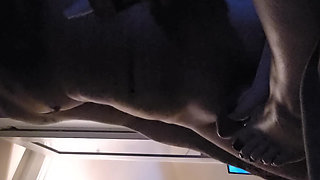 Sucking toes