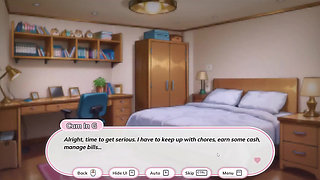 Alone with My Stepsister  Taboo Hentai Game  Ep.1 Seeing His Stepsis Panties Made Him Hard Right Away!