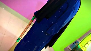 Fucking my Stepmom When she sweeping my room Without pant only wearing a hijab  Abaya  she try to seduce me to sex with her