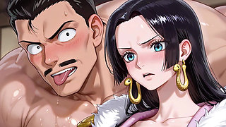 Kogoro (conan) X Hancock (op)