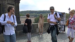 Sexy milf flashing and amateur babe Aylas public