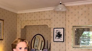 Juvenile british sweetheart solo masturbation