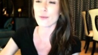 Cute blonde amateur webcam teen masturbating