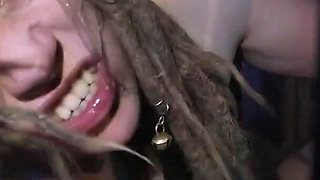 The Wild Maid Fina Is Kept in a Cage and Slimes Out of Her Mouth as She Greedily Eats Food From the Countess's Hand