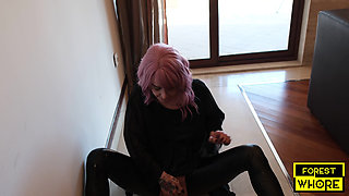 A Crazy Show with Humiliation and an Enema of Piss and Milk