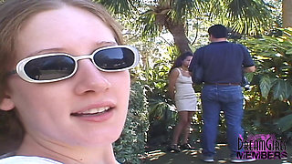 Two Friends Get Naked in a Park