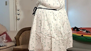 Big Beauty Nurse Vicki Tries on New Clothing Order for You Part 1