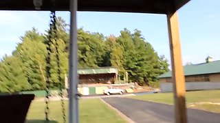 Candi Annie - Fucked On Camp Ncn Campground Outdoor Sex Swing