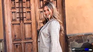 Big Tit Realtor Angie Faith Offers Great Property Deals