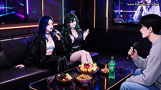 Crushed on Her, Hooked Up with Her Bestie After Dinner Episode 4 AI Generated